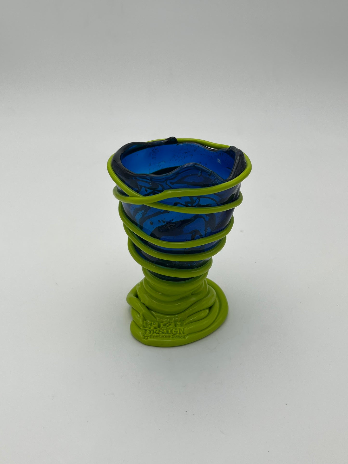 Vase Résine 'Spaghetti' Fish Design, Gaetano Pesce