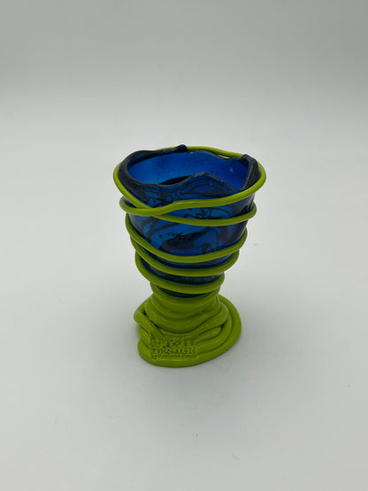 Vase Résine 'Spaghetti' Fish Design, Gaetano Pesce