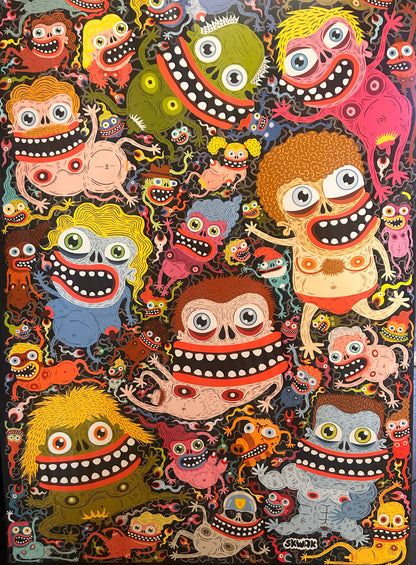 Toile "Hall of Fame", Skawk, 2000s