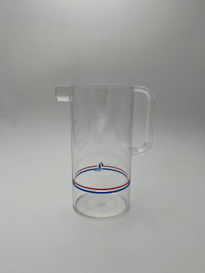 Ensemble de verres et carafe de Jardin/Piscine Pagoda, Guzzini, Italie,70s