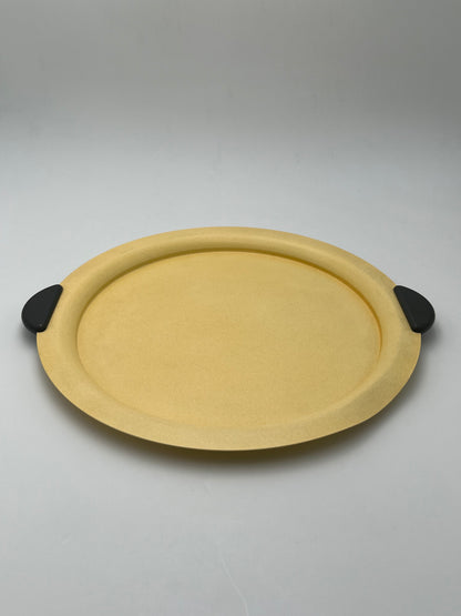Plateau jaune Accademia Lagostina, Ettore Sottsass, Italie, 90s