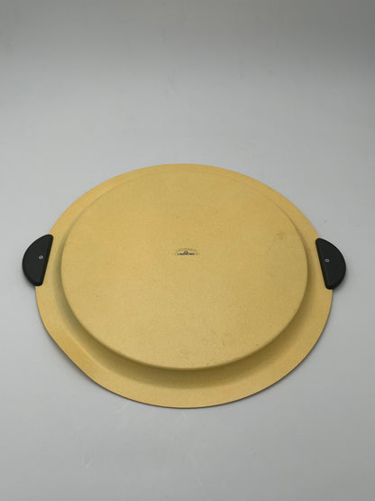 Plateau jaune Accademia Lagostina, Ettore Sottsass, Italie, 90s