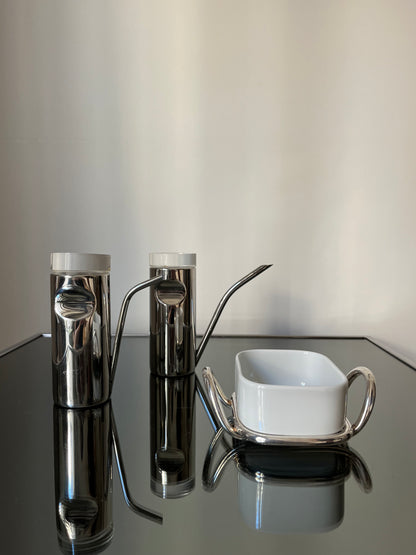 Set à condiments huiles "Instrumenta", Lino Sabbatini, Zani & Zani, 70s