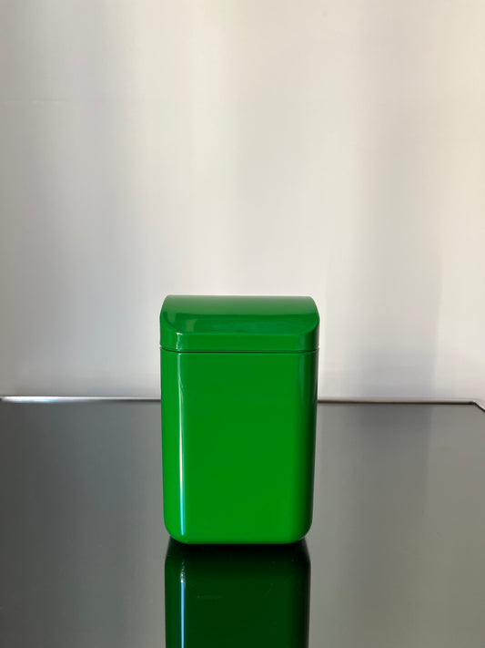 Boîte de rangement verte par Makio Hasuike, Gedy, Italy, 70s