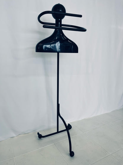 Valet noir, Anna Castelli Ferrieri, Kartell, Italie, 80s