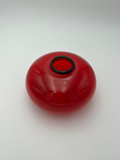 Vase rond 'Red Melon' Salviati, Italie