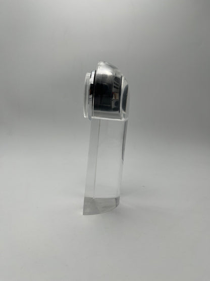 Horloge plexiglas Guzzini, Italie, 60s
