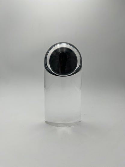 Horloge plexiglas Guzzini, Italie, 60s