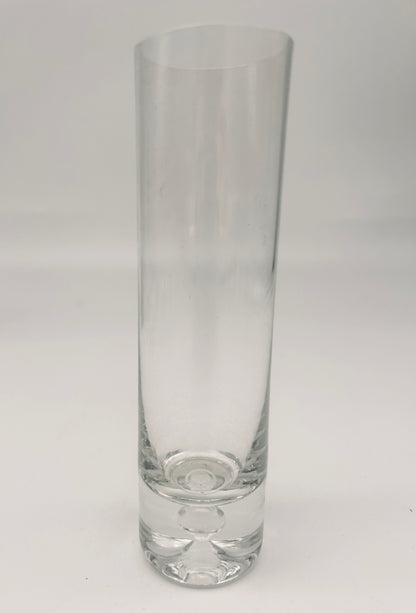 Long drink glasses Crystal flutes, Tapio Wirkkala Finland, IItala, 70s