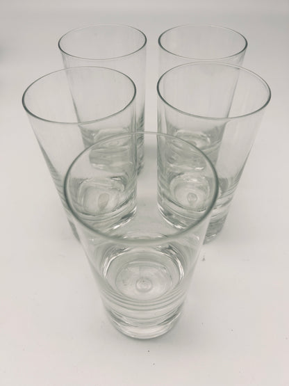 Verres long drink en cristal,Tapio Wirkkala Finland, 70s