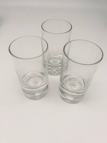 Verres long drink en cristal, Tapio Wirkkala Finland, 70s