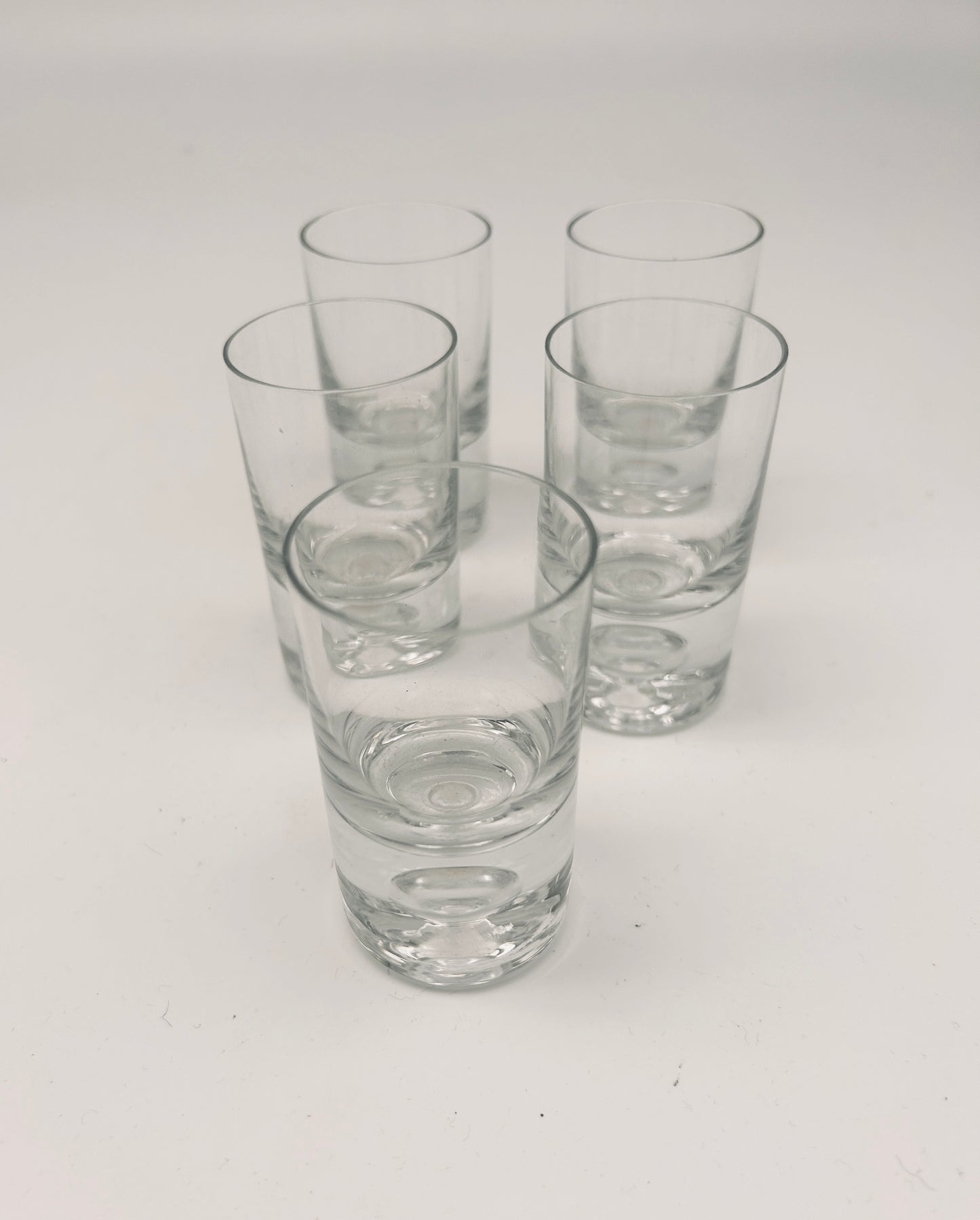 Verres à shot en cristal Tapio Wirkkala Finland, 70s
