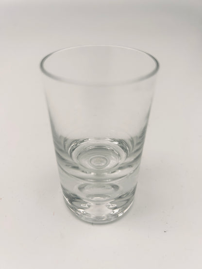 Verres à shot en cristal Tapio Wirkkala Finland, 70s