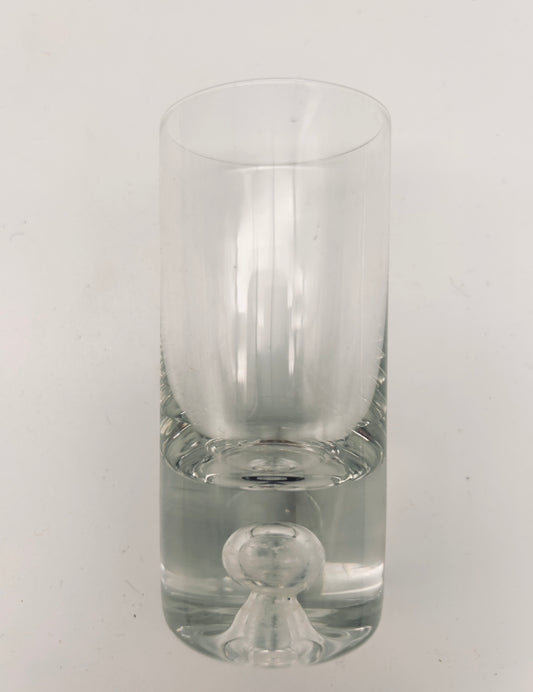 Verres en cristal, Tapio Wirkkala Finland, 70s