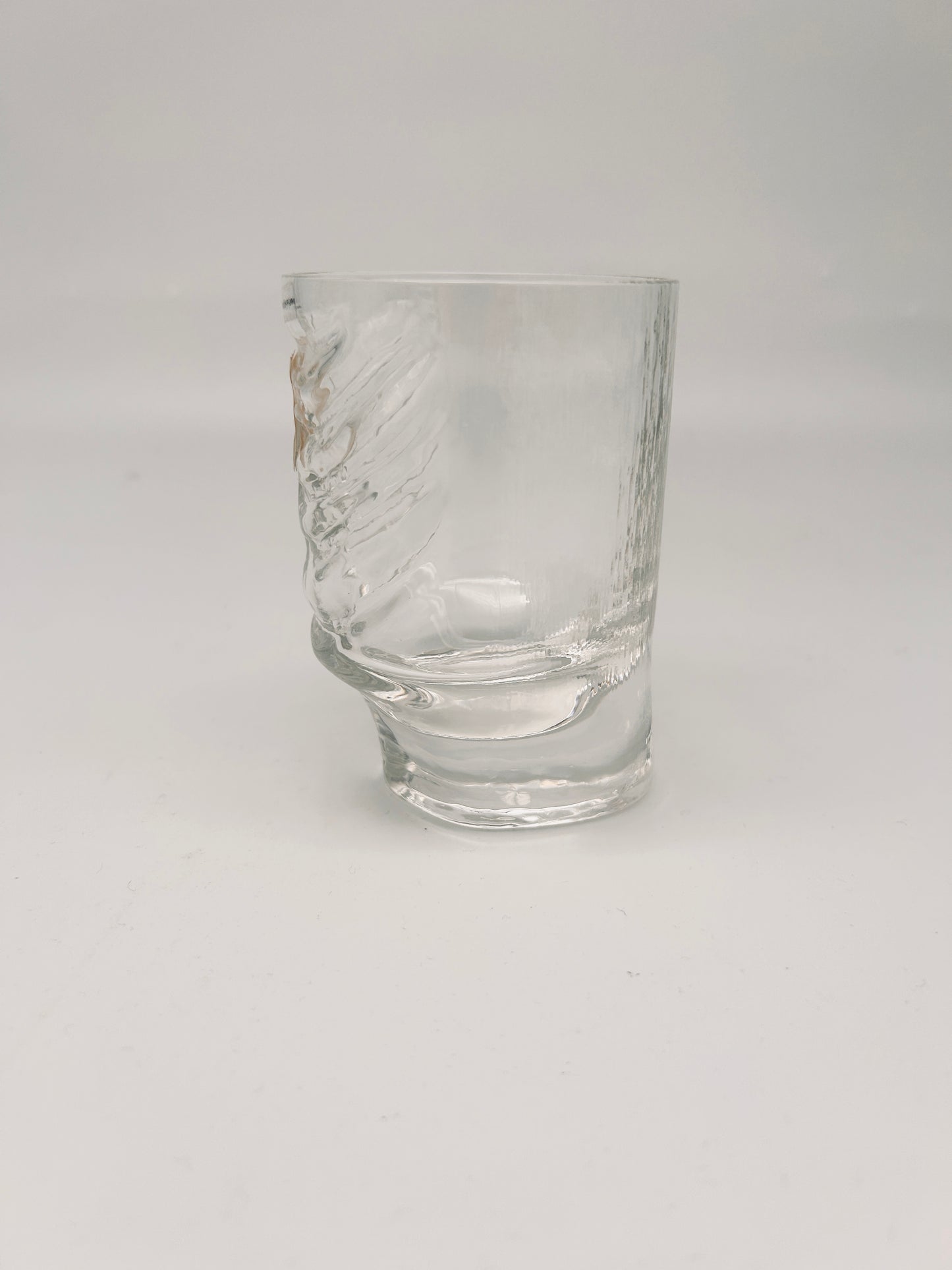 Verres à eau en cristal Azteca, Fabio Frontini pour Arnolfo Di Cambio, Italy, 70s