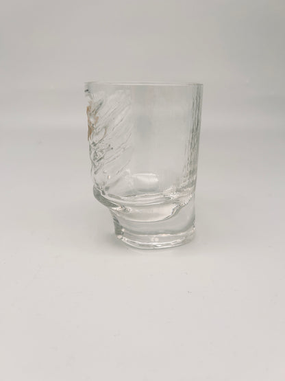 Verres à eau en cristal Azteca, Fabio Frontini pour Arnolfo Di Cambio, Italy, 70s