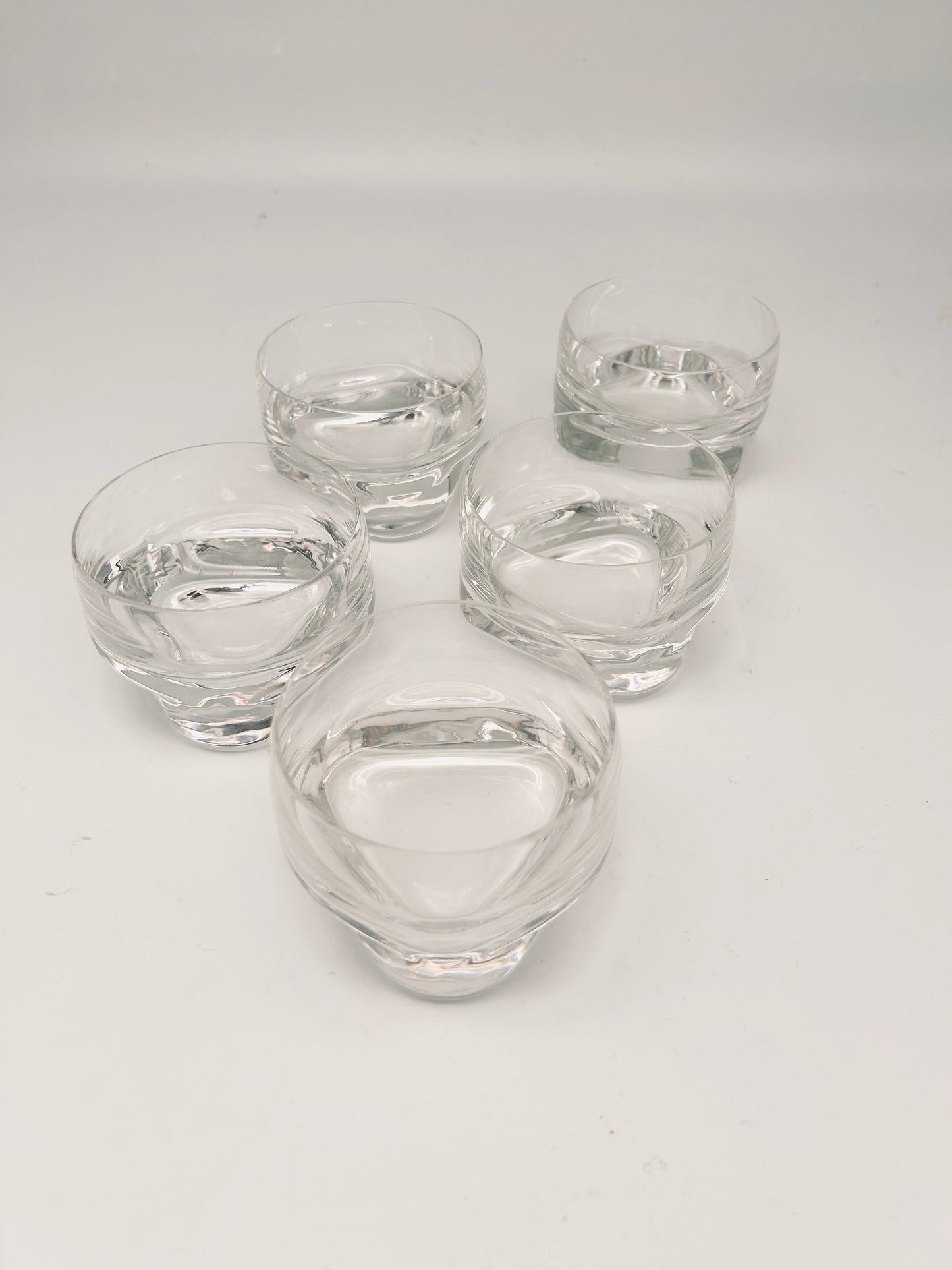 Verres Pitagora, Marco Zanuso pour Arnolfo di Cambio, 70s