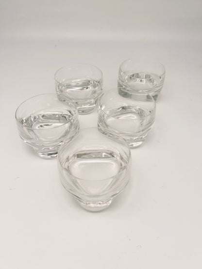 Verres Pitagora, Marco Zanuso pour Arnolfo di Cambio, 70s