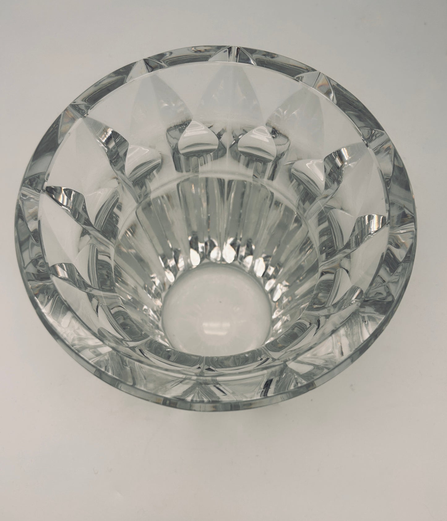 Seau à champagne ou glace en cristal, Moulin Rouge, Baccarat, 70s