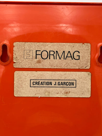 Patère Vintage jaune Formag, Jean Garçon, 70s