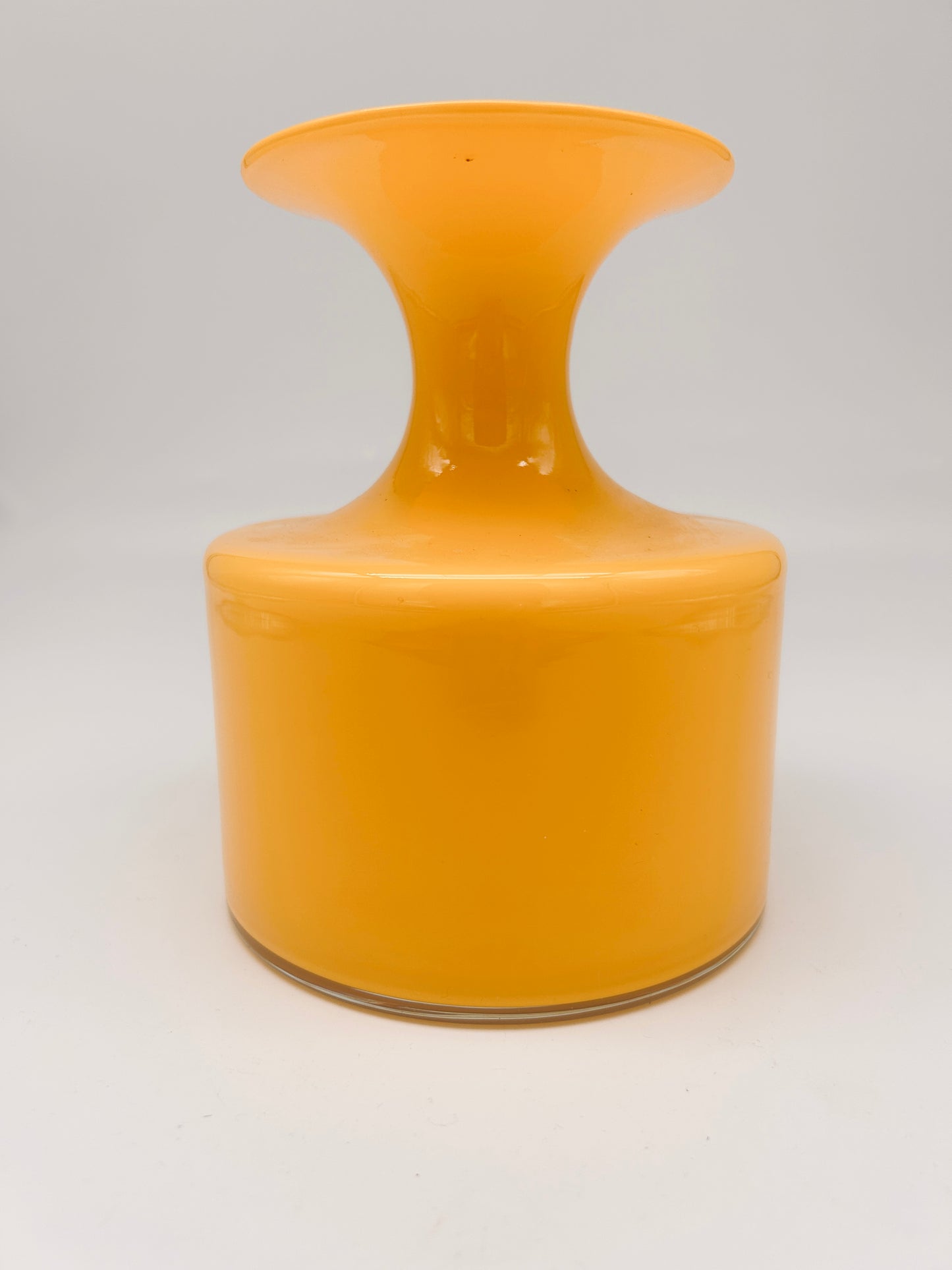 Vase jaune Carnaby, Per Lutken, Holmegaard, 70s