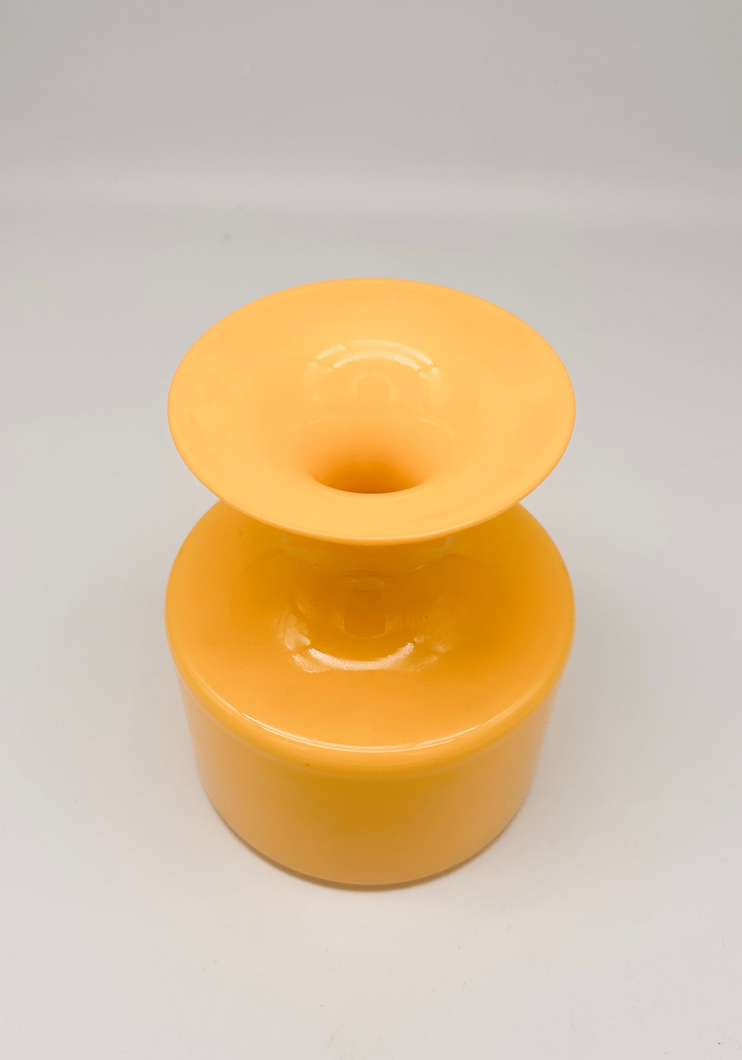 Vase jaune Carnaby, Per Lutken, Holmegaard, 70s