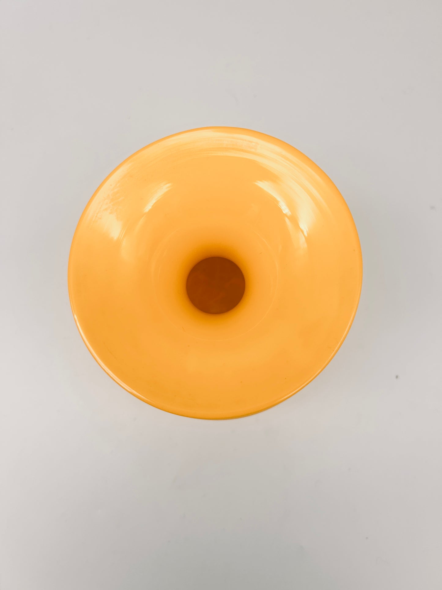 Vase jaune Carnaby, Per Lutken, Holmegaard, 70s