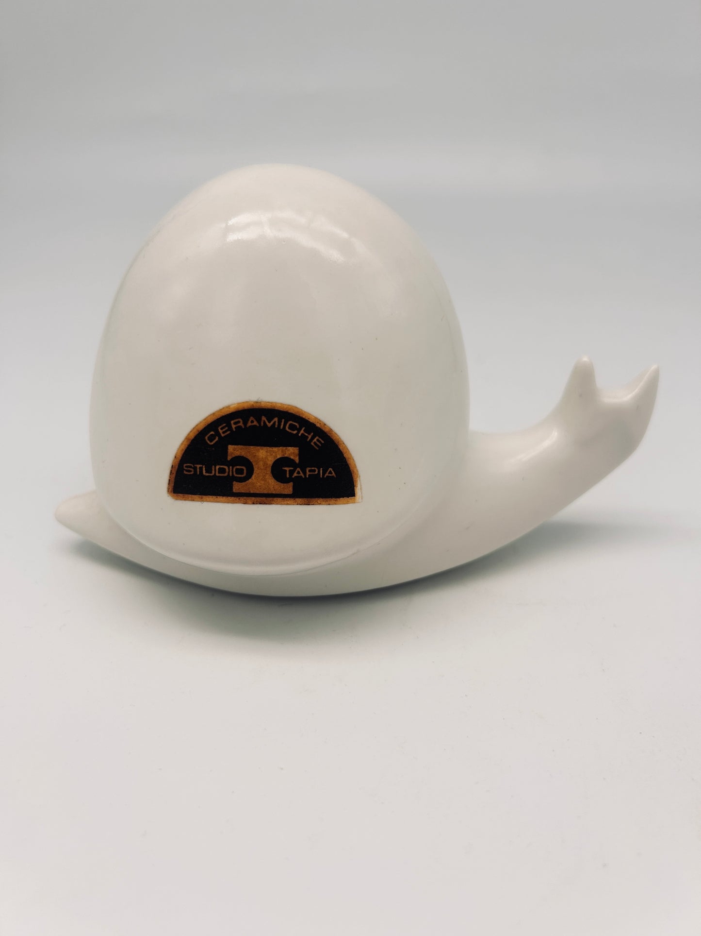 Ceramic snail, Studio Tapia, Italy, 1970s