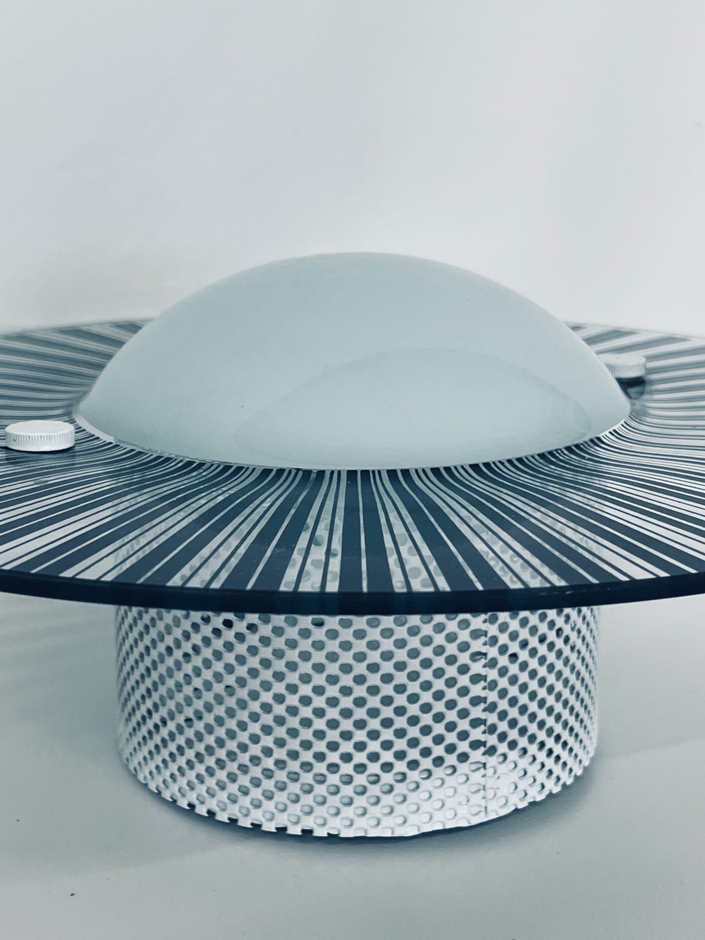 Luminaire graphique memphis, Italie, 80s