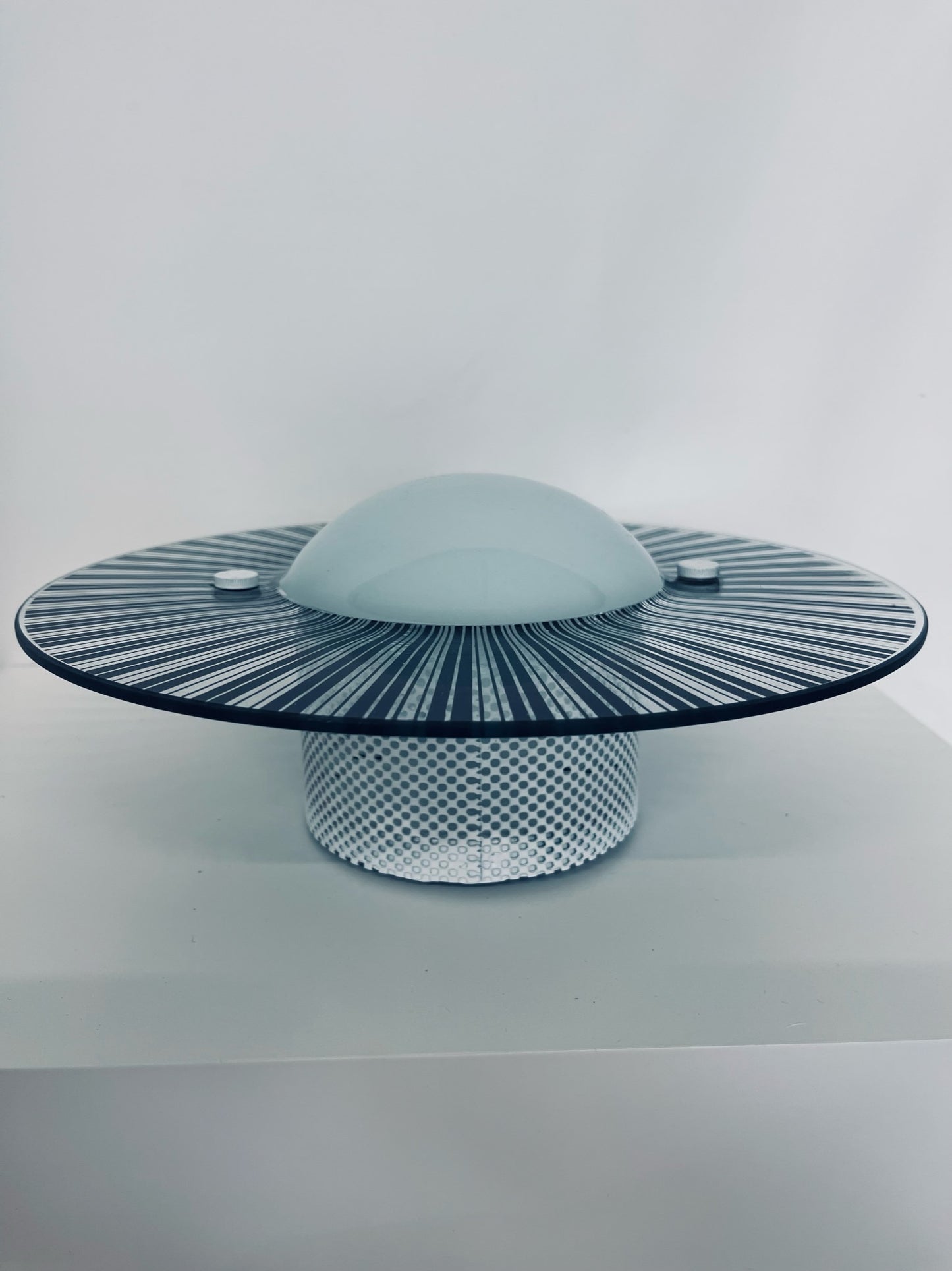 Luminaire graphique memphis, Italie, 80s