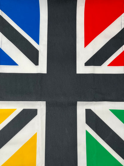 Chemin de table union jack JC de Castelbajac et Garnier-Thiebaut, 2009