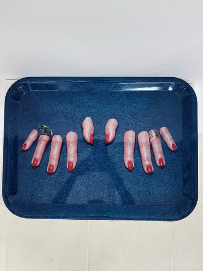 "Mano" melamine tray, Toiletpaper, Seletti, Italy, 2000s 