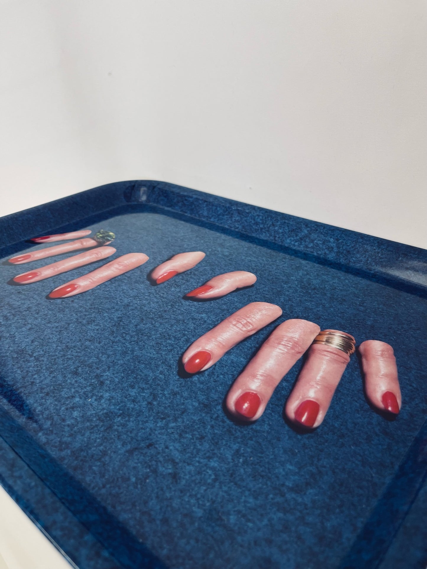 "Mano" melamine tray, Toiletpaper, Seletti, Italy, 2000s 