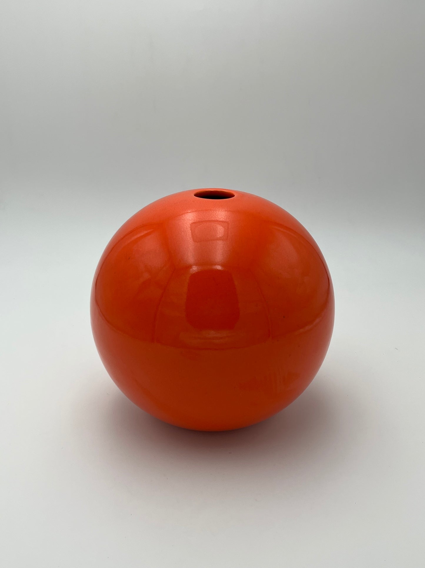 Vase soliflore boule, Sicart Cartigliano, Pino Spagnolo, Italie, 70s