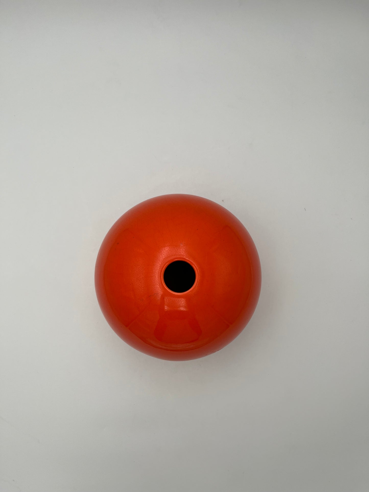 Vase soliflore boule, Sicart Cartigliano, Pino Spagnolo, Italie, 70s
