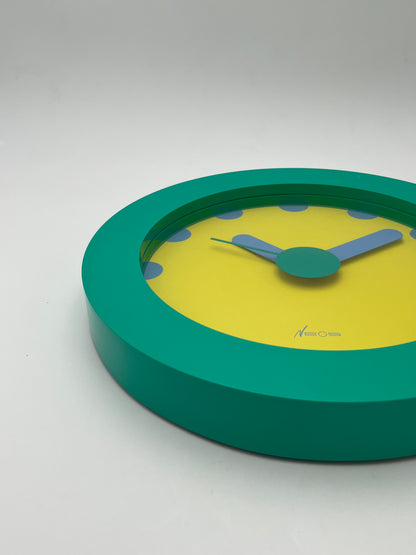 Horloge Neos postmoderne, Sowden-du Pasquier, Italie, 80s