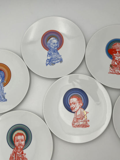 Assiettes Fan Sack pour Miss Ko Paris, 2015