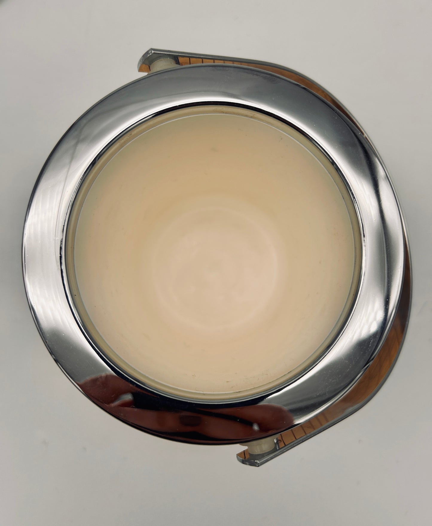 Ensemble porte bouteille et seau à glace à facettes, Glacette, Lidian, 70s