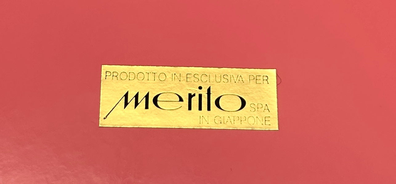 Memphis pink ice bucket, Georges Briard, Merito, Japan, 1980s