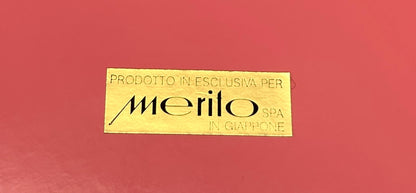 Memphis pink ice bucket, Georges Briard, Merito, Japan, 1980s