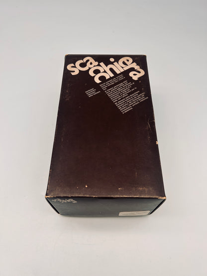 Set à condiments, sel et poivre, Roberto Sambonet, ligne Scacchiera, 70s