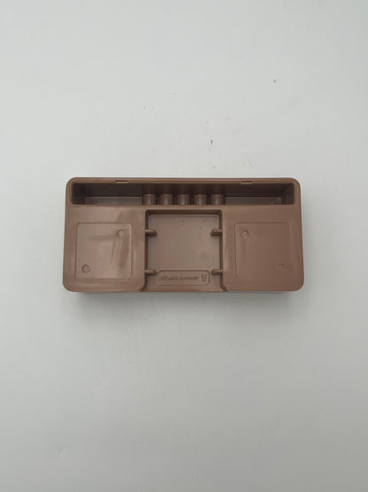 Cendrier taupe Sistema45 Olivetti Synthesis, Ettore Sottsass, 1971
