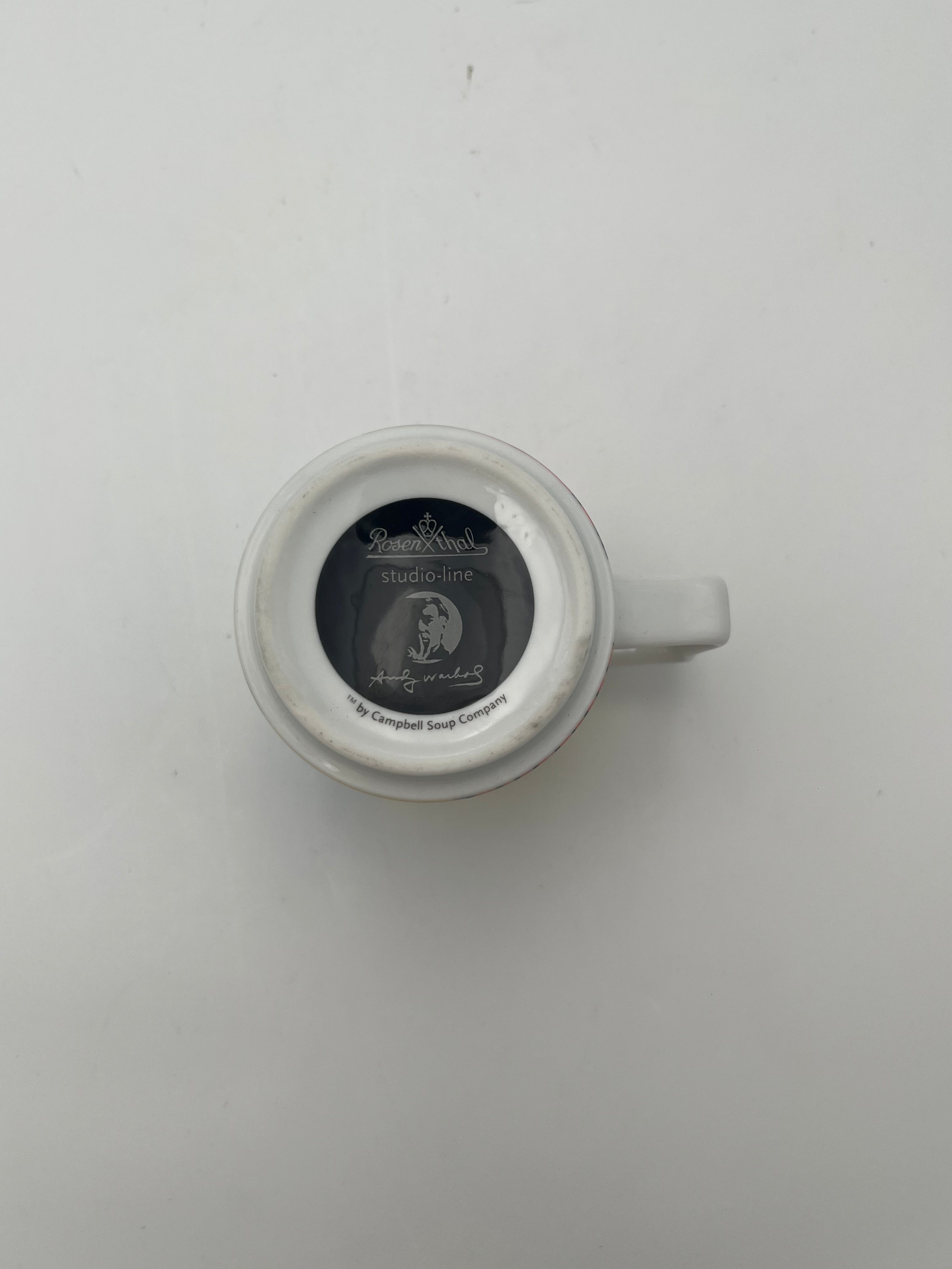 Campbell's Soup Rosenthal Mug, Andy Warhol, 80s – ERETIK DESIGN
