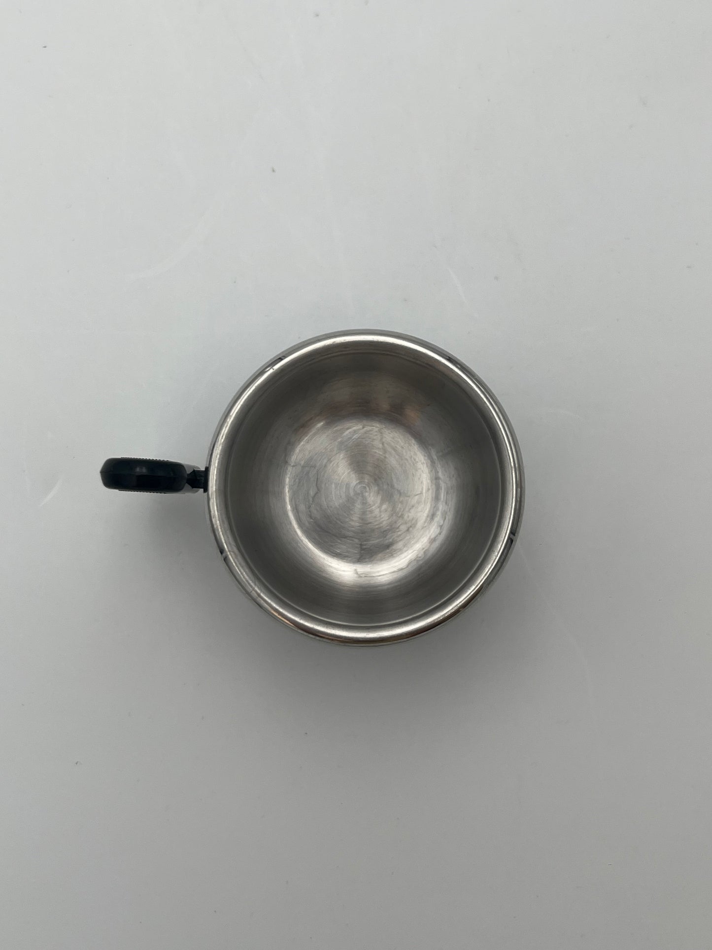 Tête à tête, duo de tasses expresso, Morinox, Italie, 1970s