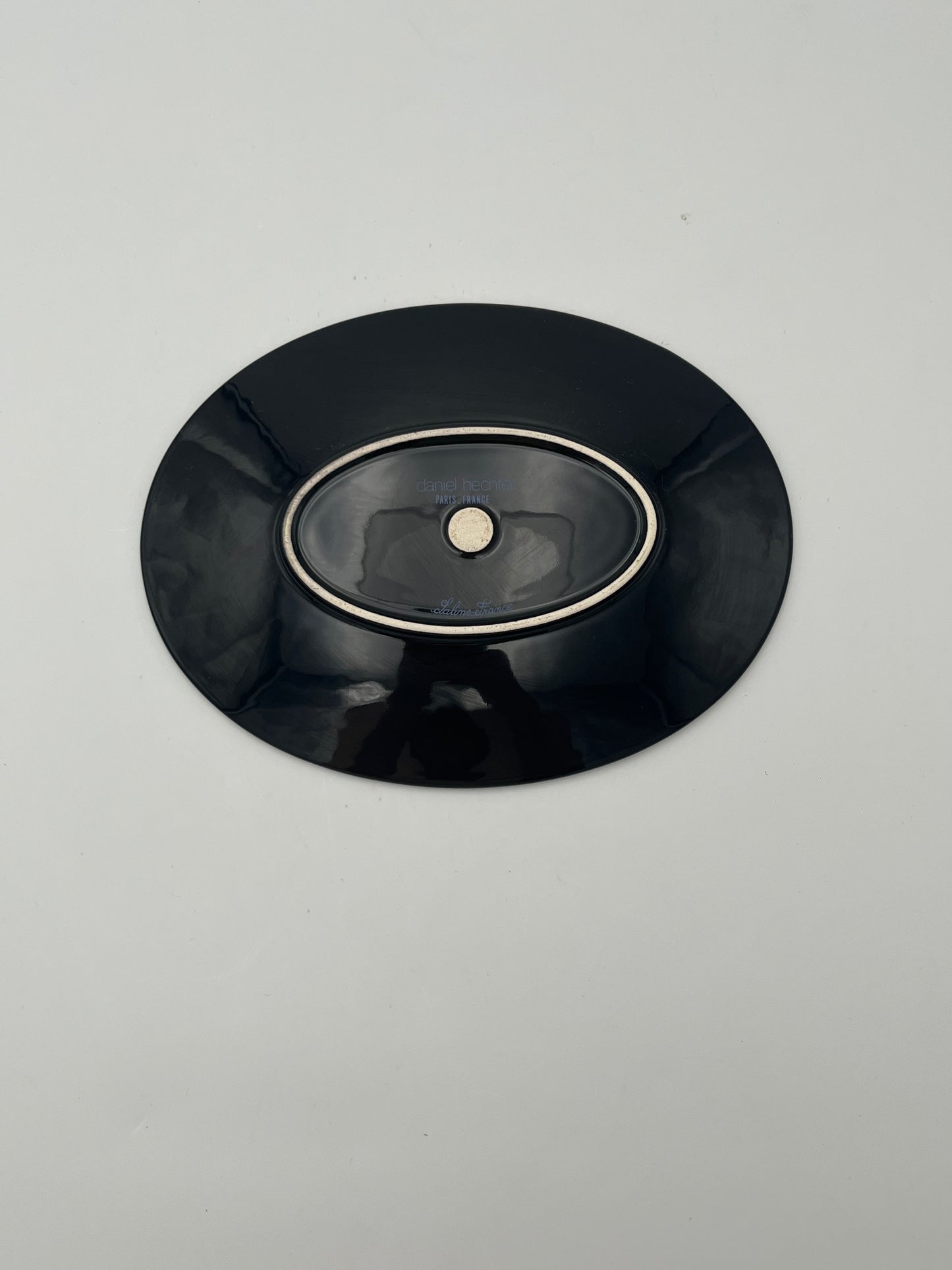 Assiette Daniel Hechter, Salins France, 80s
