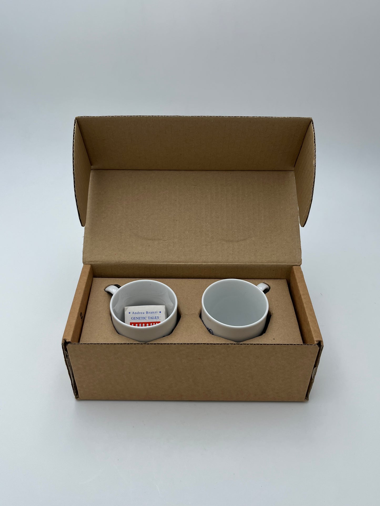 Set de 2 mugs 'Genetic Tales' Alessi, Andréa Branzi, Italie, 1998