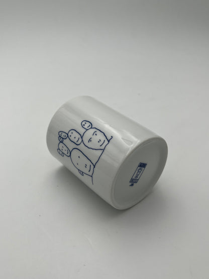 Set de 2 mugs 'Genetic Tales' Alessi, Andréa Branzi, Italie, 1998