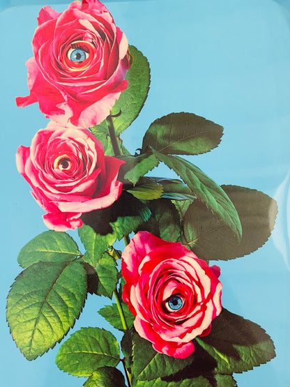 Melamine tray "Roses", Toiletpaper, Seletti, Italy, 2000s 