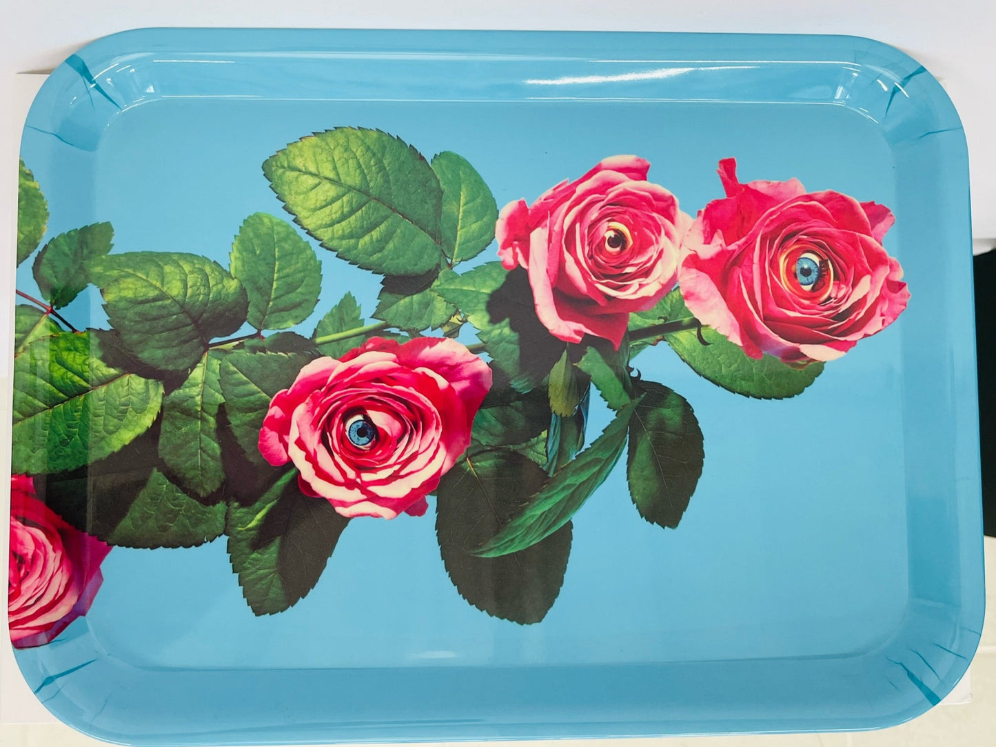 Melamine tray "Roses", Toiletpaper, Seletti, Italy, 2000s 