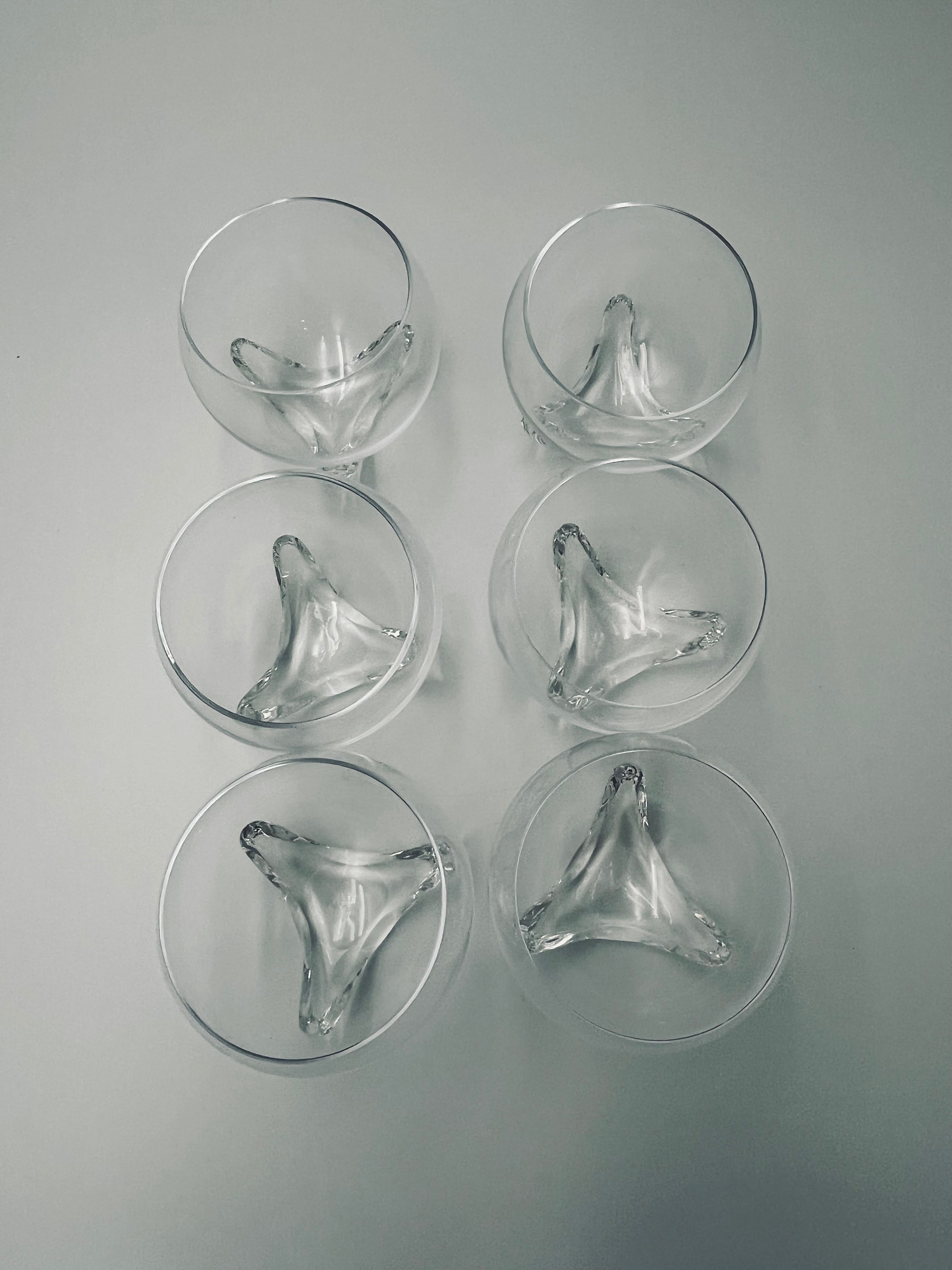 Verres tripodes, Bettina, design Future Systems, Alessi, 2008